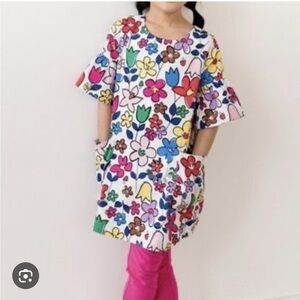 NWOT Hanna Andersson Floral Dress Sz 10